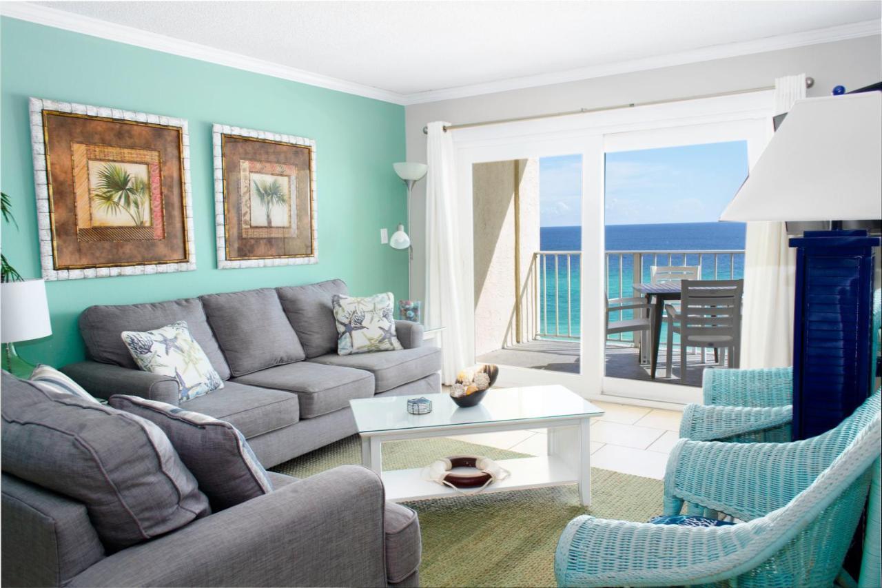 Beachfront & Free Beach Service-Master On Gulf! Panama City Beach Esterno foto