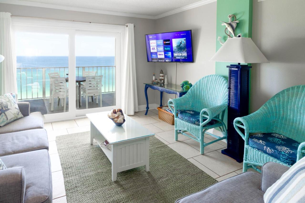 Beachfront & Free Beach Service-Master On Gulf! Panama City Beach Esterno foto